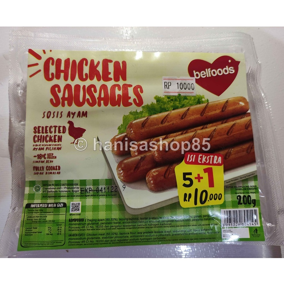

Belfoods Sosis Ayam 200gr
