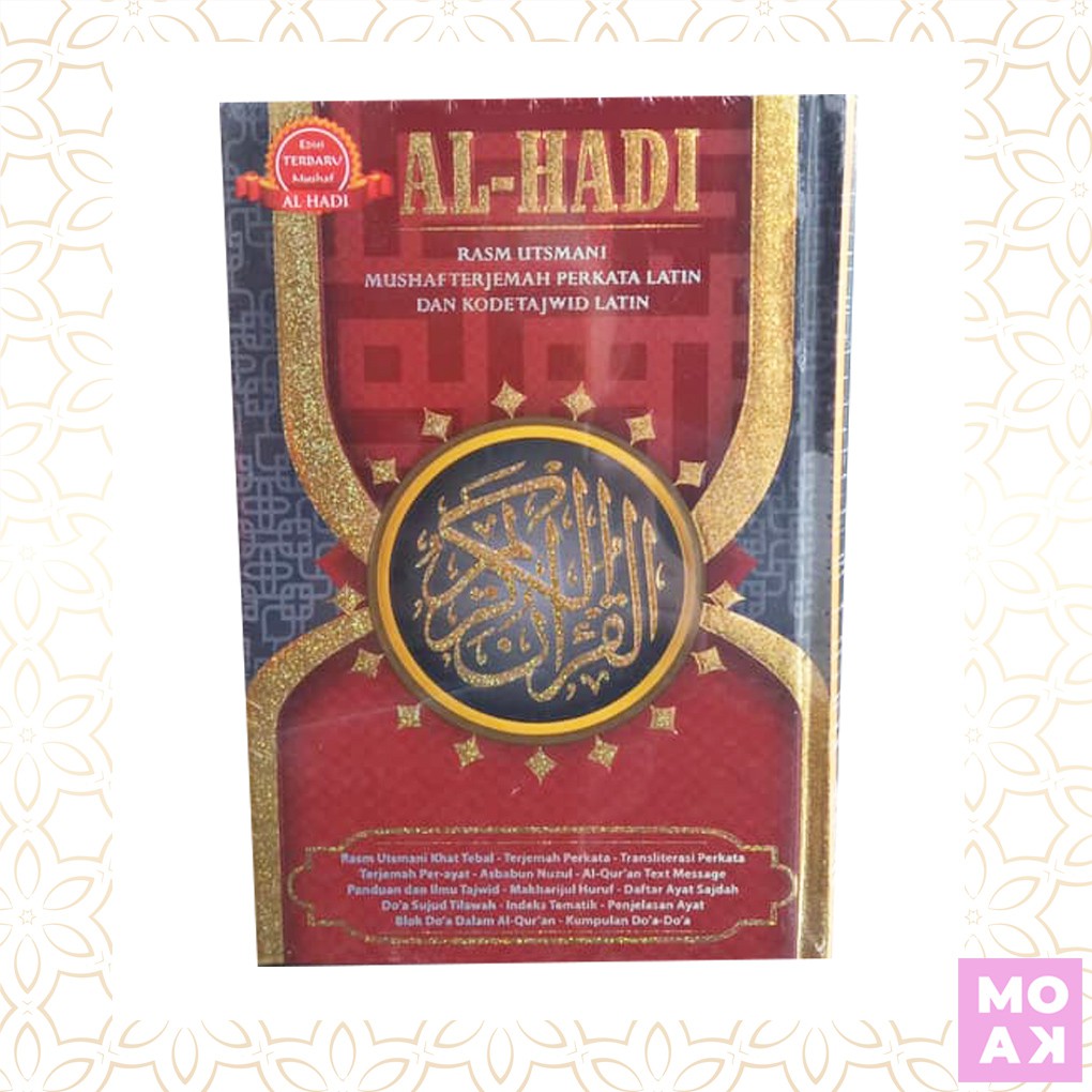 Alquran Tajwid Al-Hadi kecil, Al-Quran Arab Latin Terjemah Alhadi