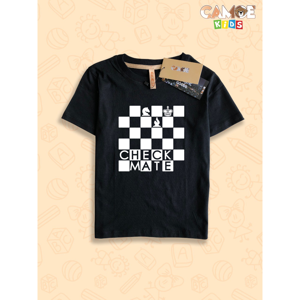 Kaos Anak KIDS Catur Chess Check Mate