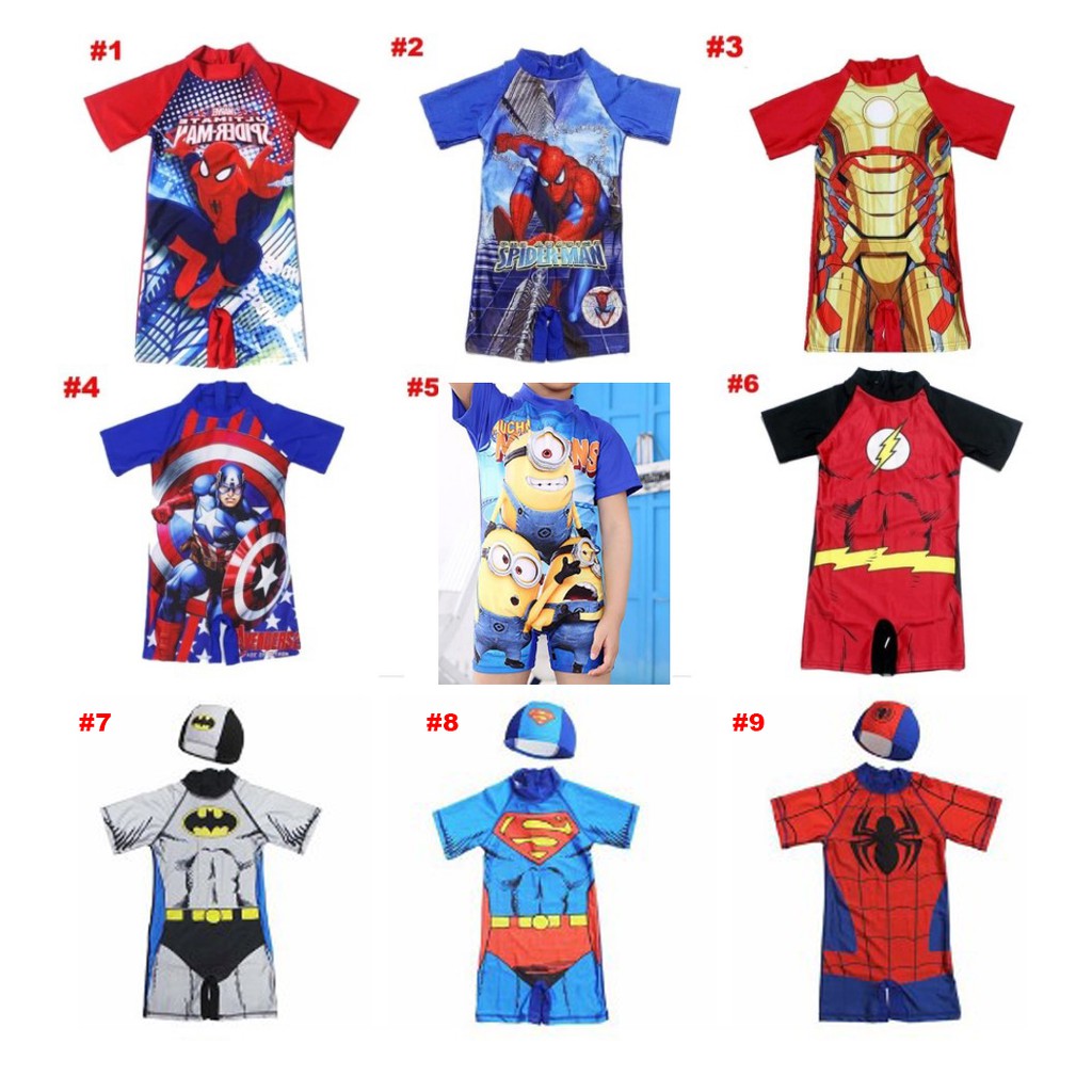 Baju Renang Anak Laki COWOK Pakaian Renang Swimsuit Swimwear