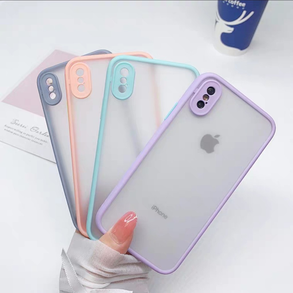 Hybrid Case Oppo A3s A15 A54 A74 A5 A9 2020 A5s A7 A12 A11k Reno 5 Realme C11 C21 C12 C20 C25 Narzo 20 30A C15-6