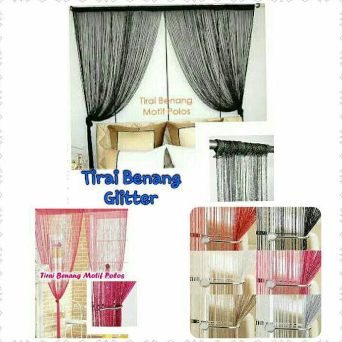 Tirai Polos Gliter
