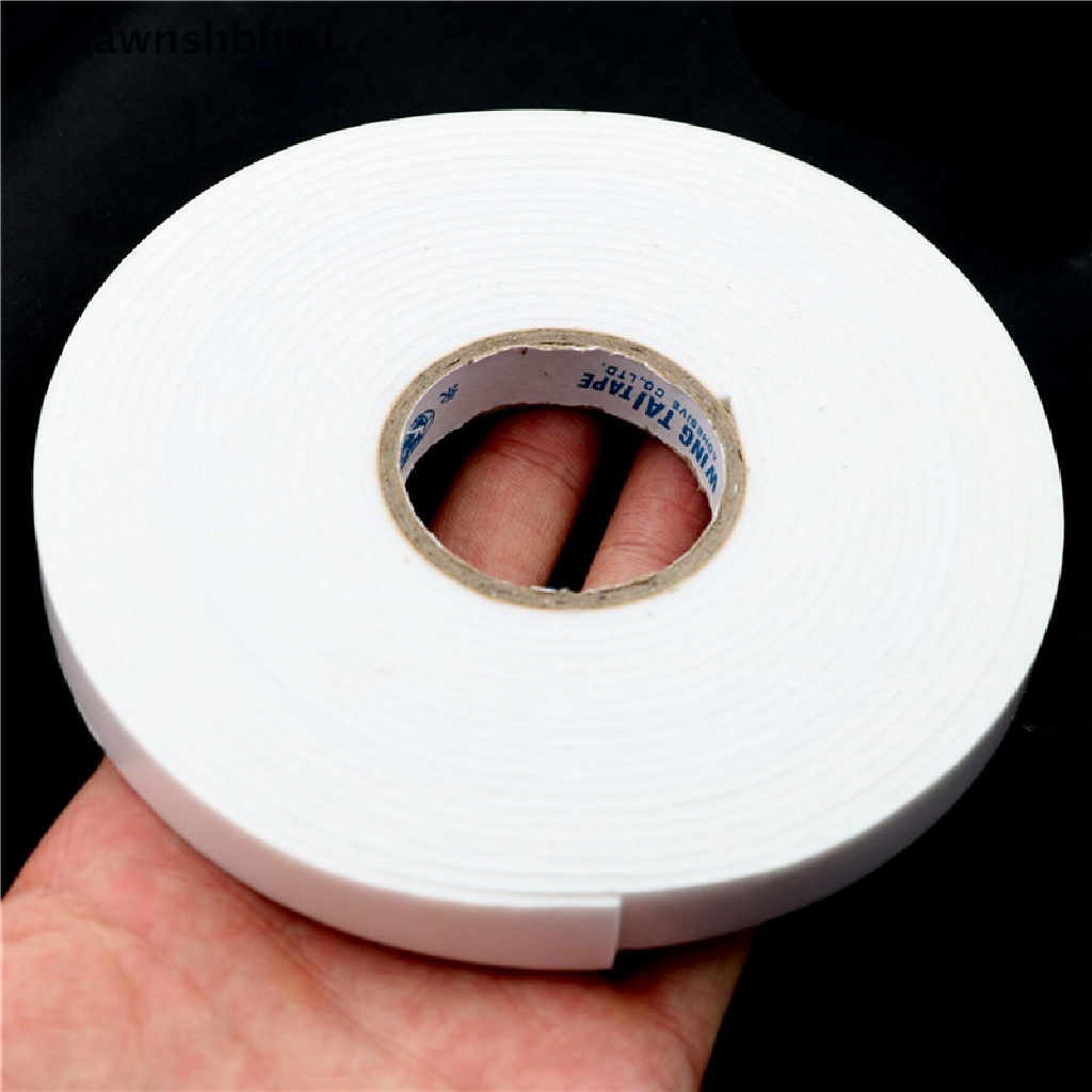 Adawnshbhyu 5M Tape Perekat Super Kuat Busa Double Sided Tape Pad Untuk Pasang Fixing Pad