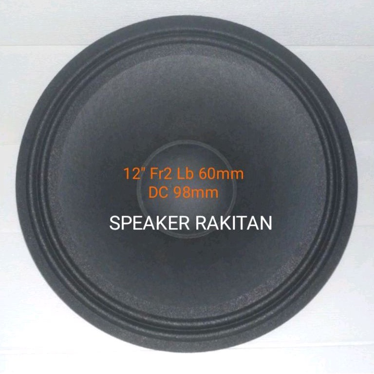 Daun Speaker 12 inch Lubang 60 mm + Duscup .2pcs set