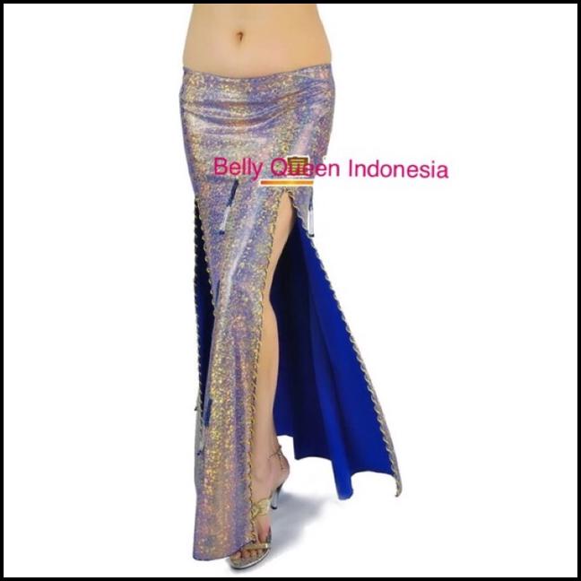 Belly Dance Rok Pkk Corak Kulit Sexy Kostum Rok Kulit Senam Fitness Zumba Aerobik