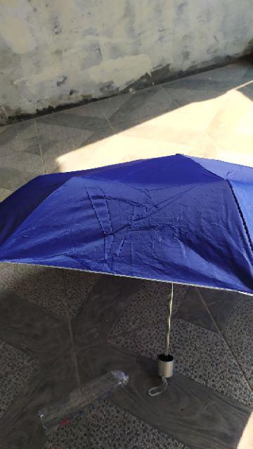 Felwinshop Payung Lipat Polos Warna Dalam Silver Murah!!! Payung Promosi Nagoya