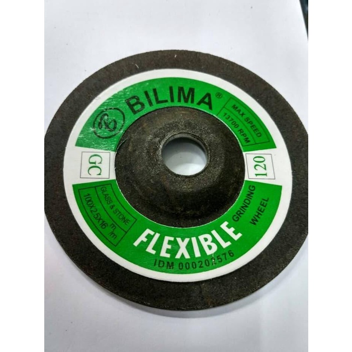 Amplas Gerinda Grade 120 Bilima FLEXIBLE MATA GERINDA PENGHALUS KERAMIK GRANITE KACA