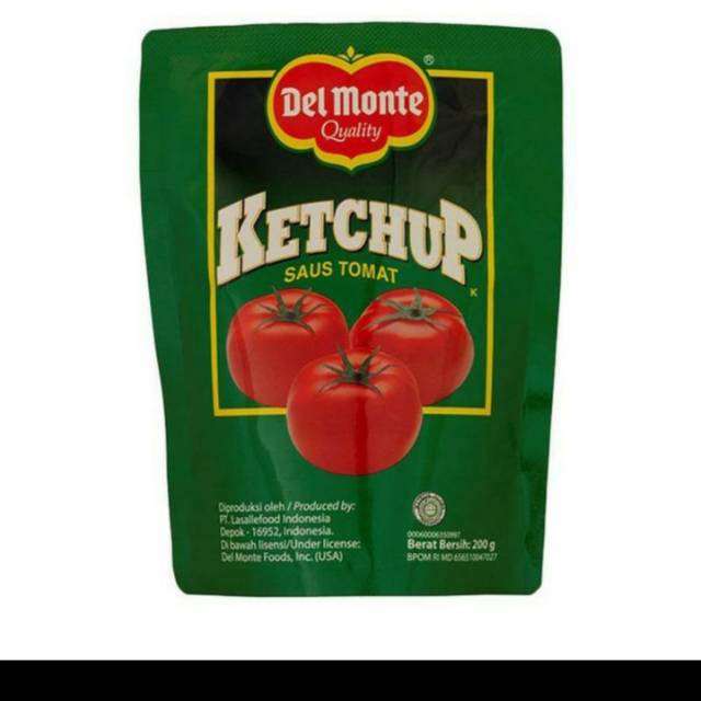 

DELMONTE SAUS TOMATO STANDING POUCH 200 GRAM