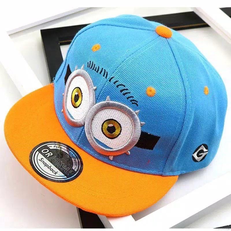 TOPI SNAPBACK ANAK - MINION - MARVEL - CAPTAIN AMERIKA