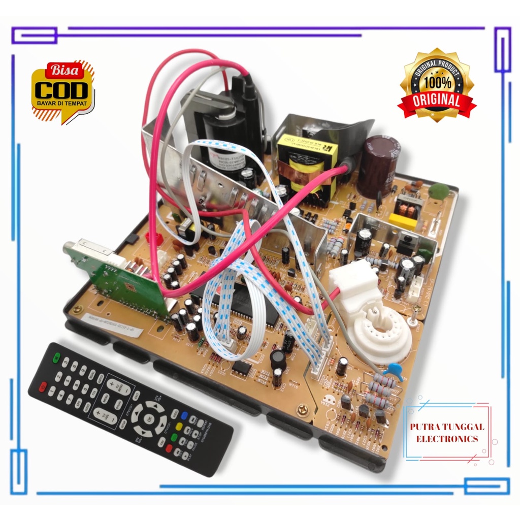 MESIN TV DIGITAL / DVBT2 MERK WCOM