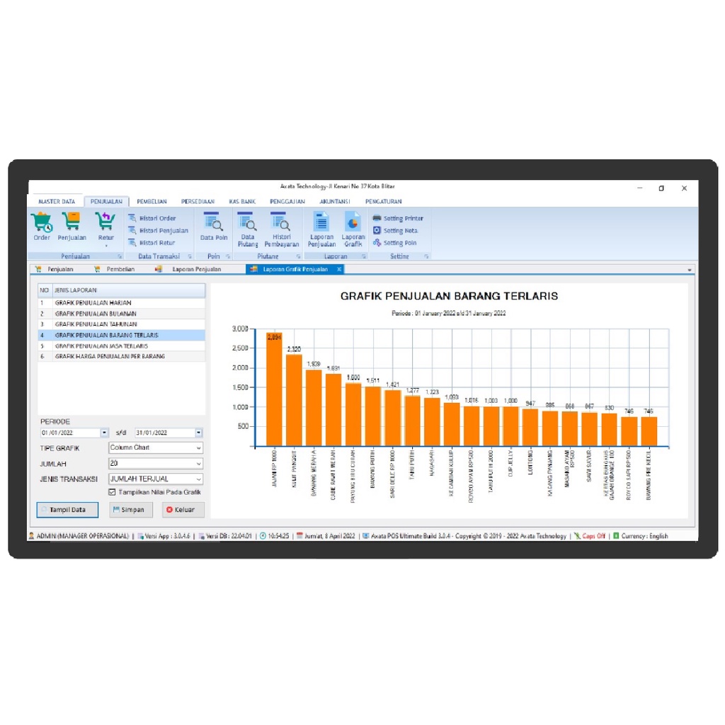 software aplikasi toko kelontong - apotek - bangunan - minimarket dll