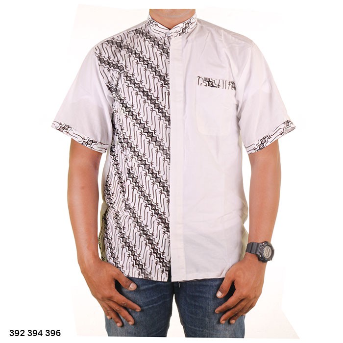 Baju Koko Batik Luqman Motif 4