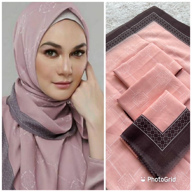 351-400 kerudung segiempat lasercut voal motif-358