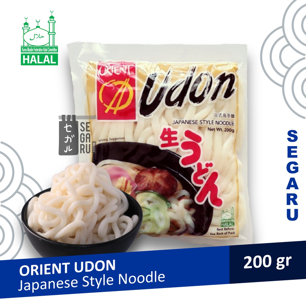 Jual Orient Mie Udon Halal - Japanese Style Noodle 200gr Indonesia