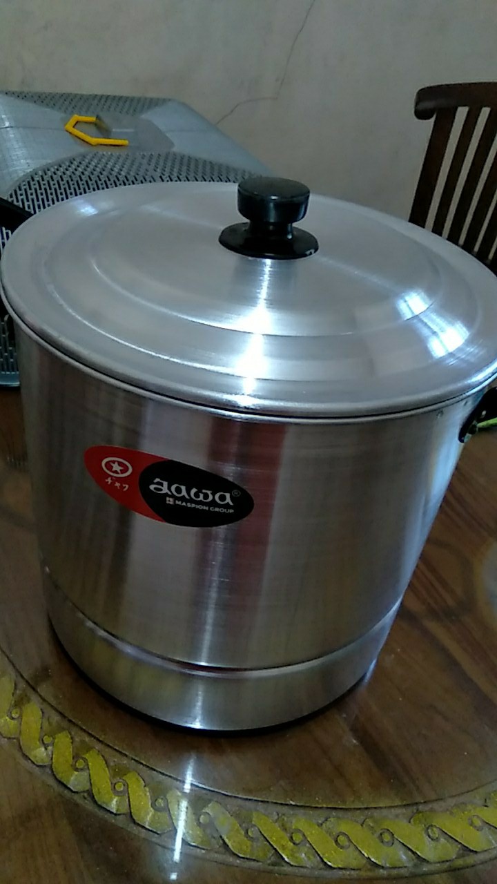 Dandang Alumunium Jawa 28 Cm B Maspion Langseng Panci Kukus