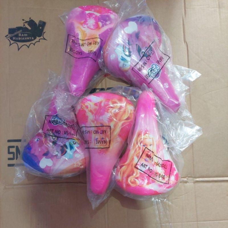 Saddle Sadel Jok Dudukan Sepeda Anak cewek Mini Bmx Uk 12 16 18