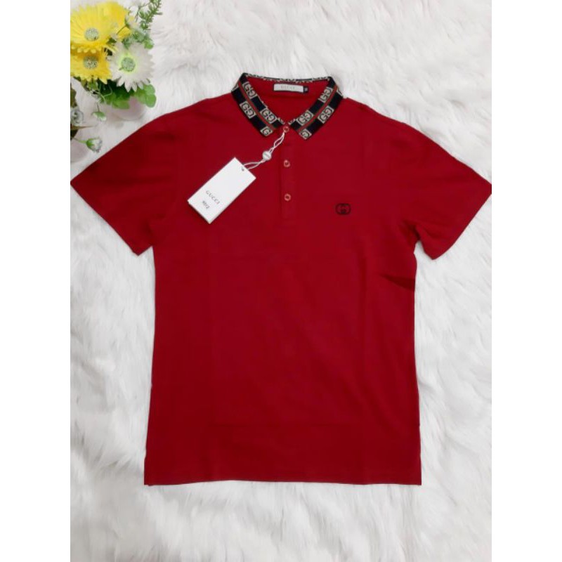 POLO SHIRT GUCCI / KAOS KERAH GC / BAJU IMPORT PREMIUM KUALITAS TERBAIK