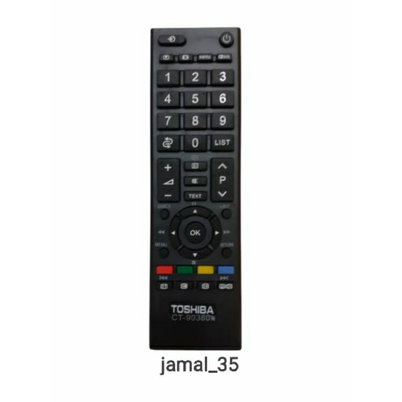 REMOTE REMOT TV TOSIBHA LED/LCD CT-90380