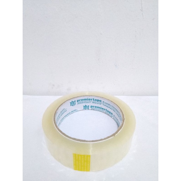 Lakban Plakban Isolasi Premier Tape by Nachi OPP Packing Tape 1 inch 24mm Bening Asli Termurah