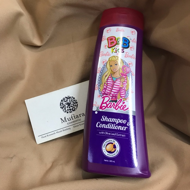 B&B kids barbie shampoo & conditioner 180ml