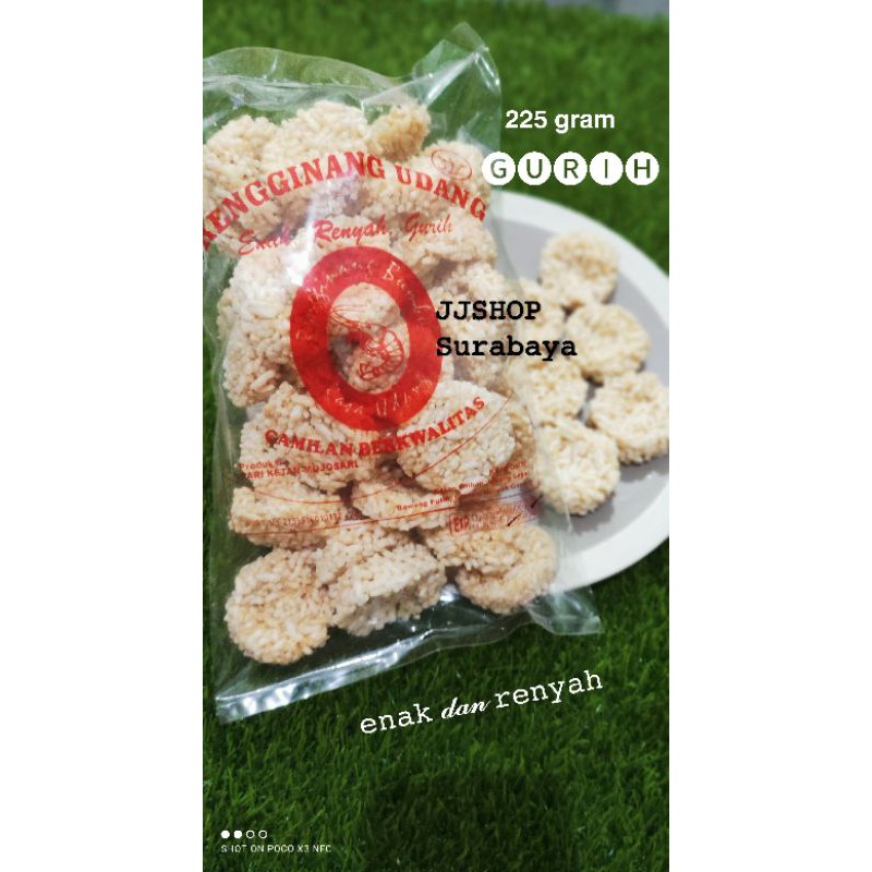 

Rengginang udang wenak krauk krauk 225gram