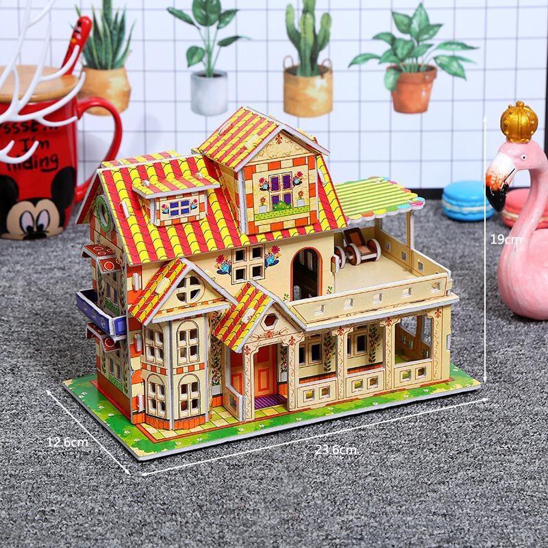 (LOLI-JKT) PUZZLE 3D MAINAN ANAK UKURAN BESAR DIY/KREATIF ANAK 85 MOTIF