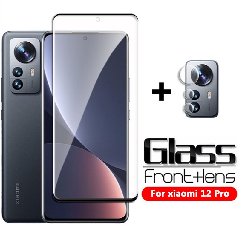 Pelindung Layar Tempered Glass Xiaomi 12  Xiaomi 12 Pro Xiaomi 12 Lite Xiaomi 12 Ultra Paket 2 in 1