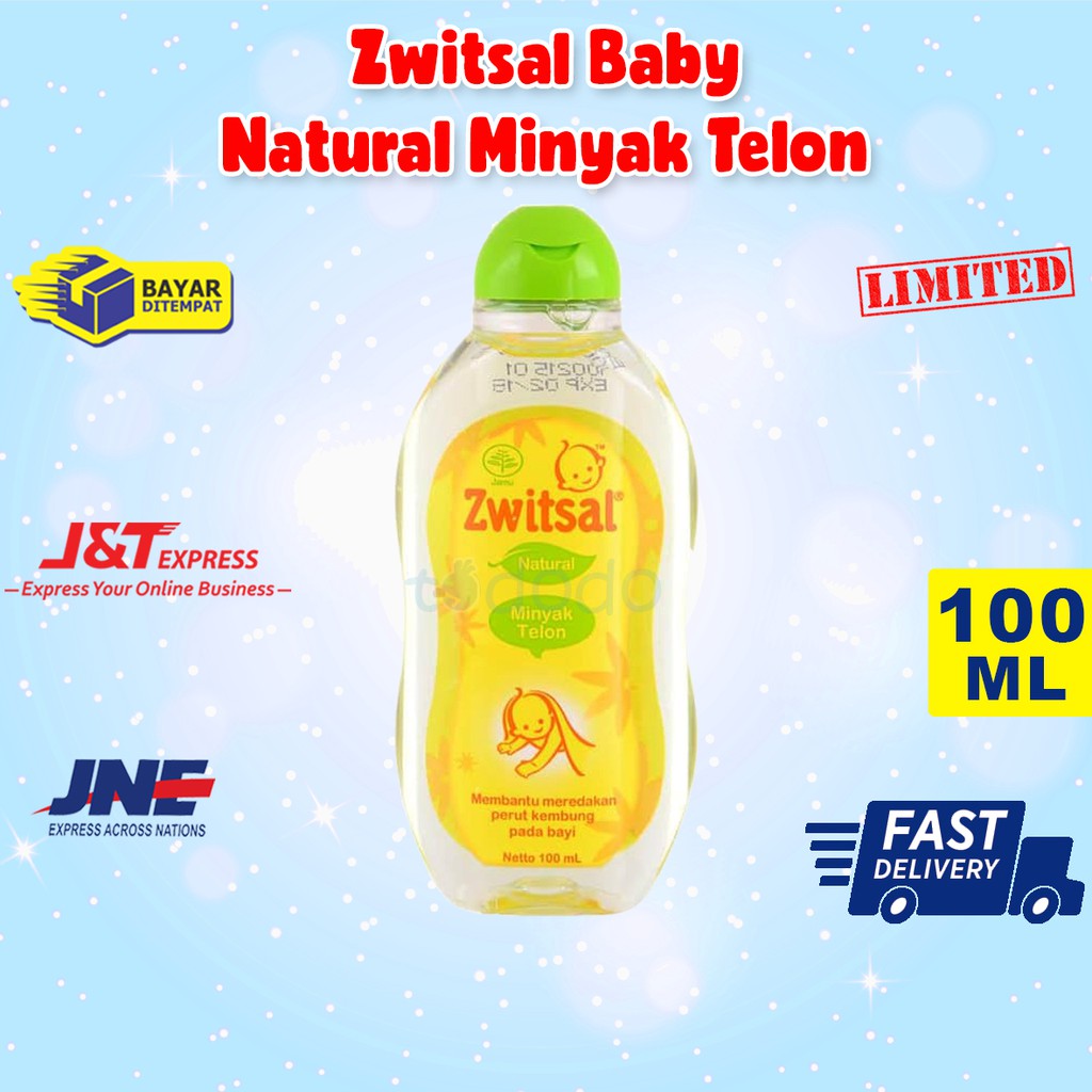 Zwitsal Baby Natural Minyak Telon 100ml - Minyak Telon