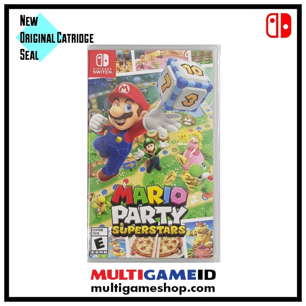 Switch Mario Party Superstar English MDE US Cover