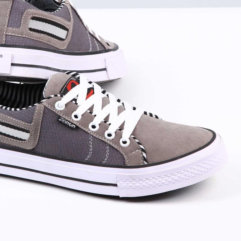 ☆ Zeintin - Sepatu Kets Pria Original Zeintin IR - Abu-abu | Fashion Pria/Sepatu Sneakers Pria Origi