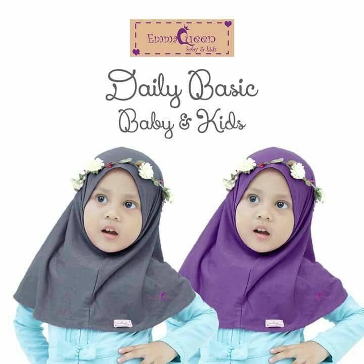 EmmaQueen - Jilbab Instan Anak Daily Basic