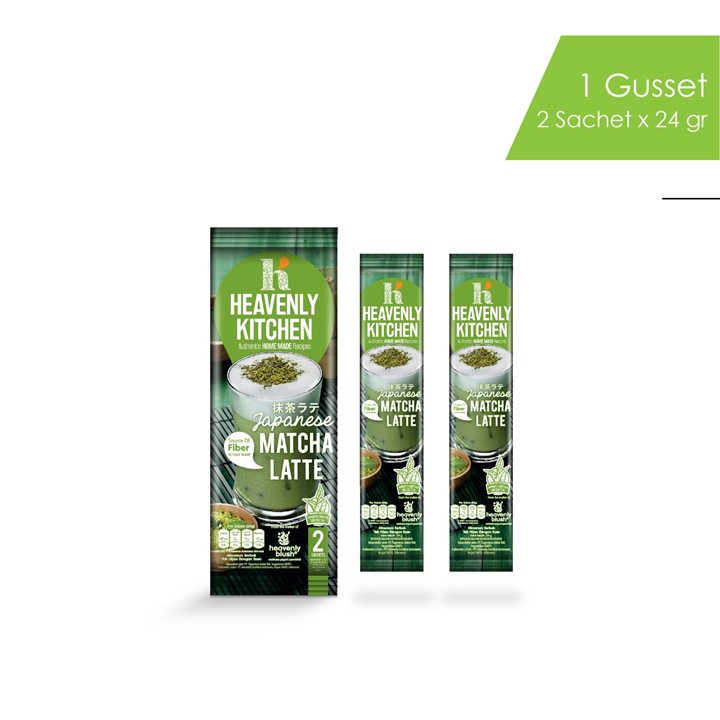 Heavenly Kitchen Japanese Matcha Latte 48g | Shopee Indonesia