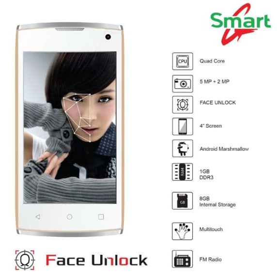 Handphone NLG GSmart 4G LTE