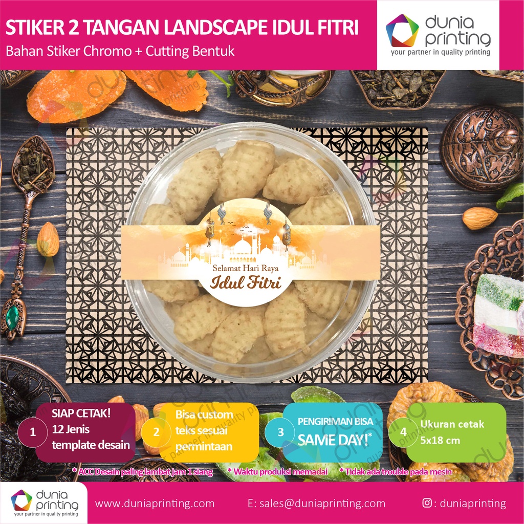 

Stiker Toples Idul fitti - lebaran 2 tangan landscape