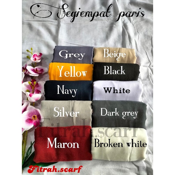 Segiempat Paris premium / part 2 / Redrose / Varisha / Dll