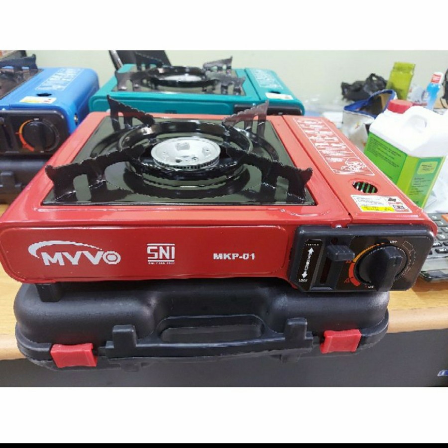 Kompor Gas Portable 2in1 1 Tungku Kompor Myvo Camping Hicook Outdoor