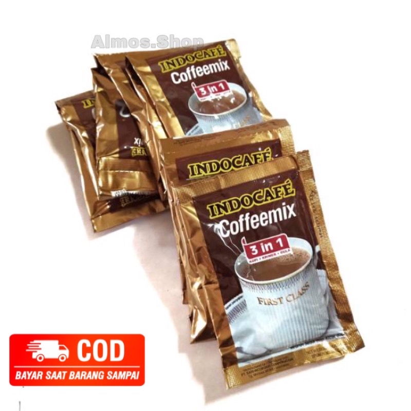 INDOCAFE COFFEEMIX 3IN1 Renceng isi 10pcs