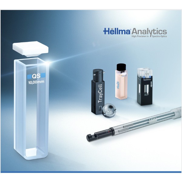 Hellma Cuvette Quartz Suprasil Glass 10 mm Volume 3.5ml cat 100-10-40 - Termurah - Best Seller