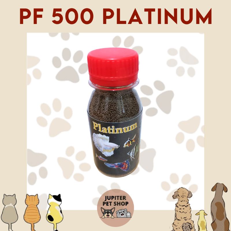 PF 500 PLATINUM 50gr PAKAN IKAN CUPANG