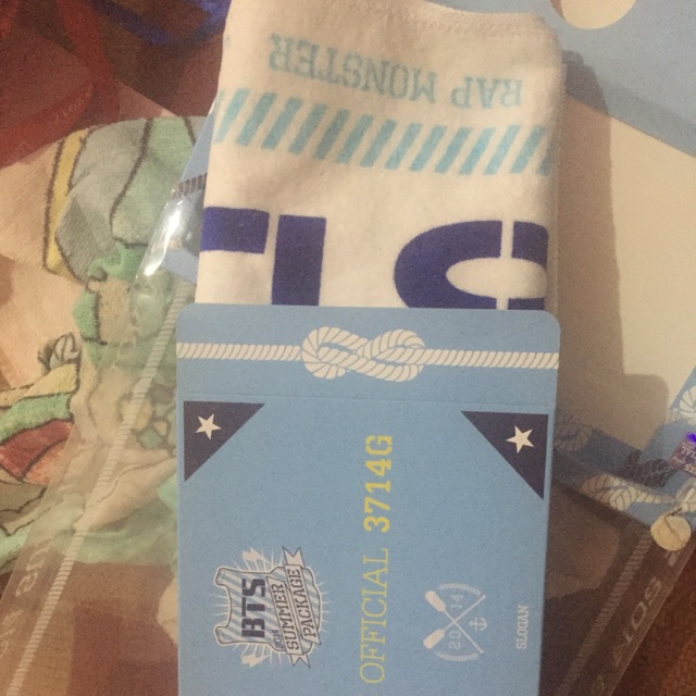 bts summer package 2014 slogan original rare item
