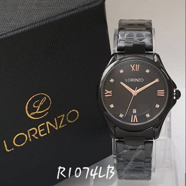 New!!! Lorenzo watch original type 1074 ldipbhr jam tangan wanita