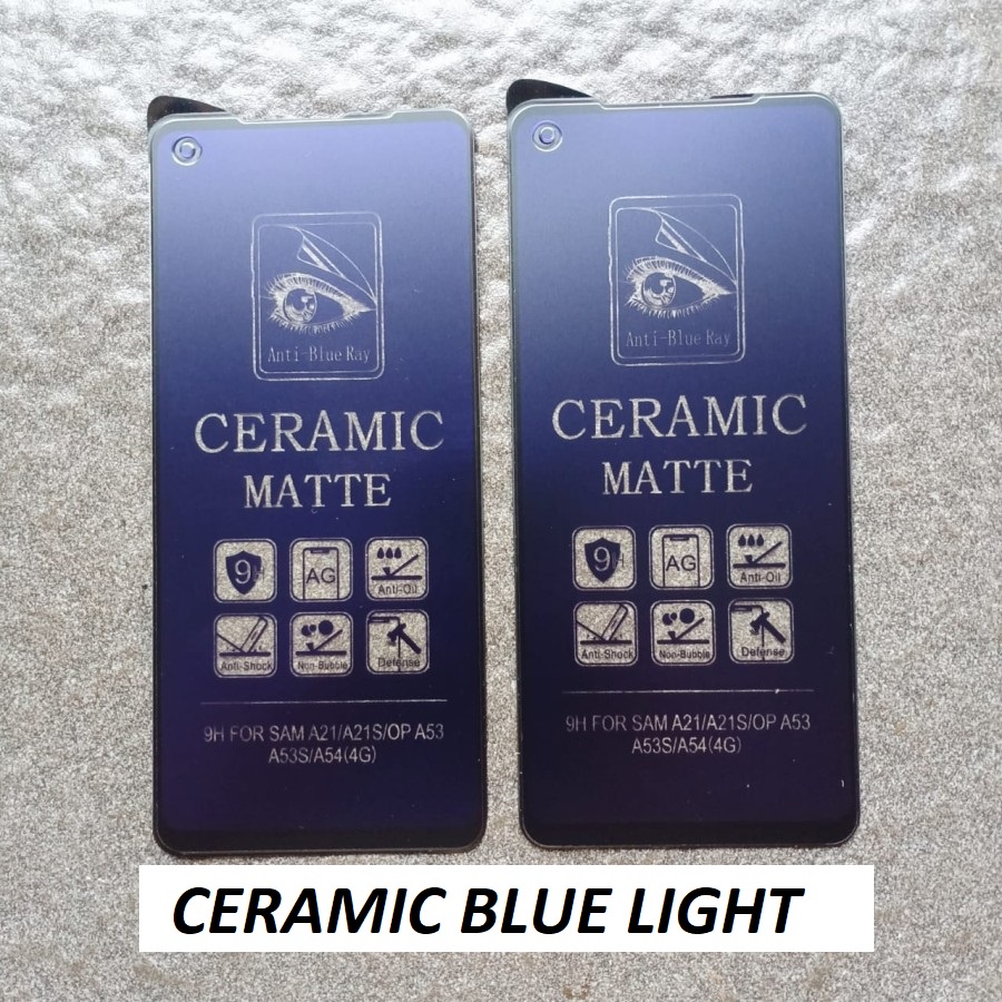 XIAOMI Mi 8 Mi 8 LITE ANTI GORES CERAMIC BLUE LIGHT ANTI RADIASI PLASTIK SCREEN GUARD PELINDUNG LAYAR XIAOMI MI 8 LITE