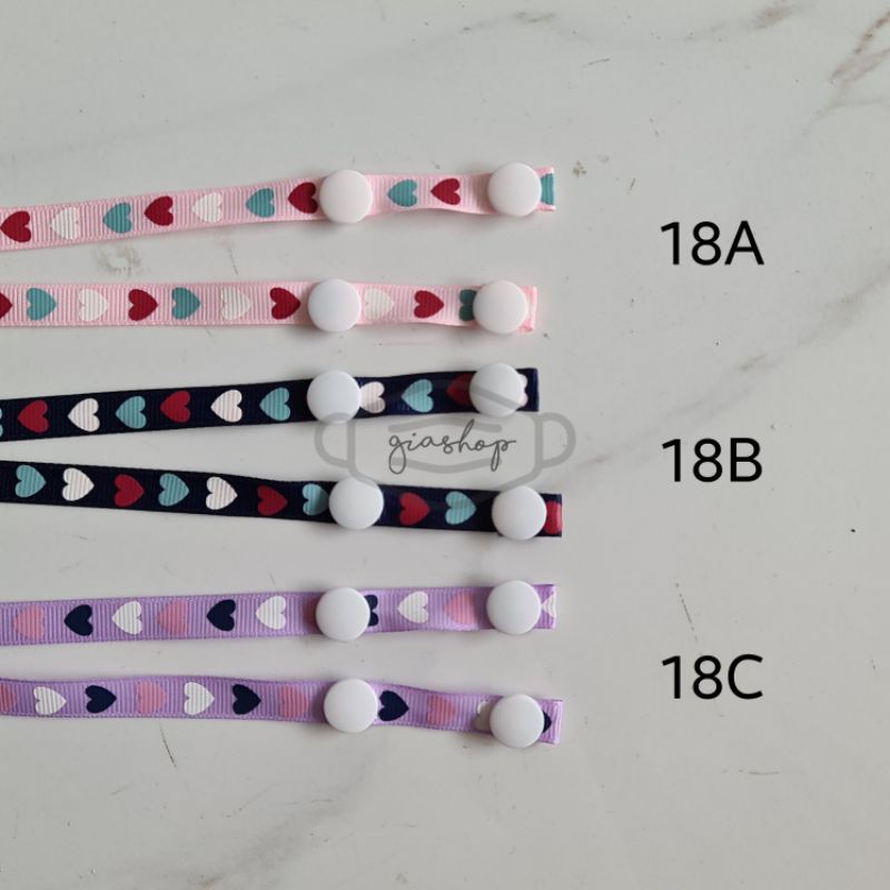 KONEKTOR MASKER / TALI HIJAB / PENGAIT MASKER / TALI MASKER KOREA / HANGING MASKER /GANTUNGAN MASKER