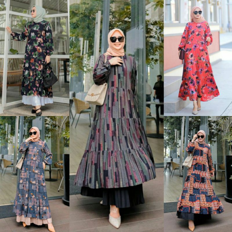 Yuki Midi Dress by Kienka.id