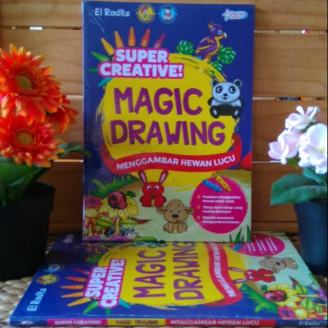 

SUPER CREATIVE! MAGIC DRAWING MENGGAMBAR HEWAN LUCU