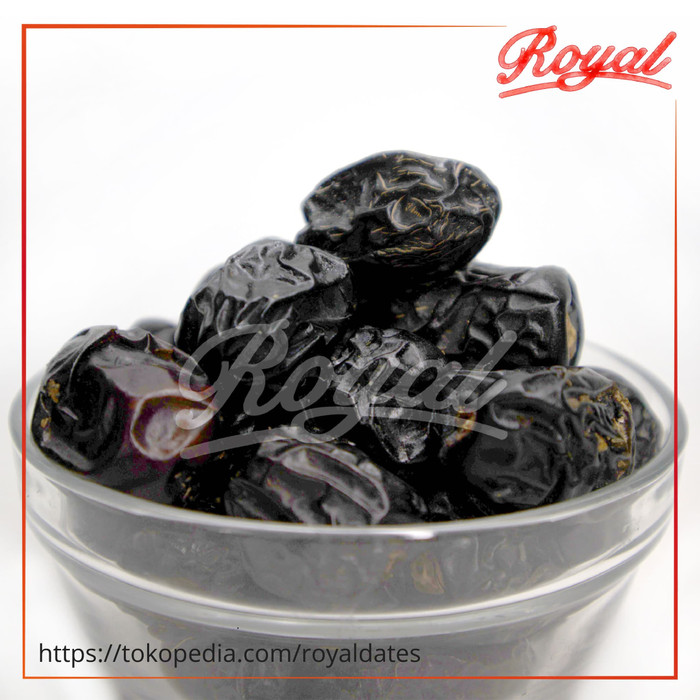 

NEW ARRIVAL - KURMA ROYAL DATES AJWA AL-MADINAH 75 GRAM