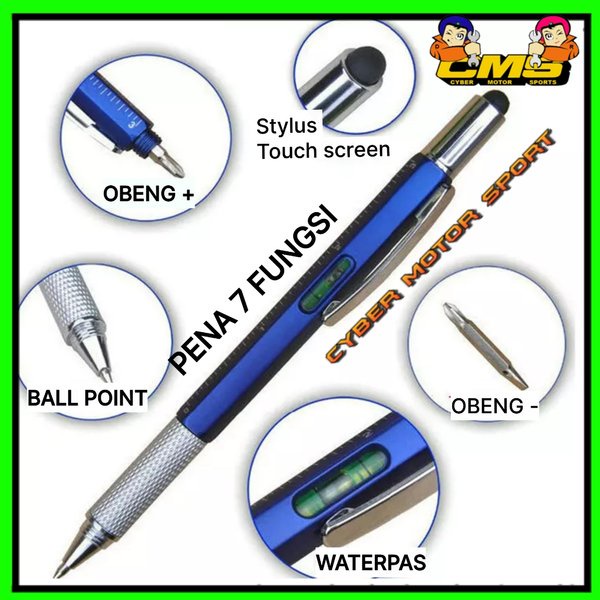 

Pena 7 fungsi berfaedah . Tool ballpoint . alat tulis. alat ukur.