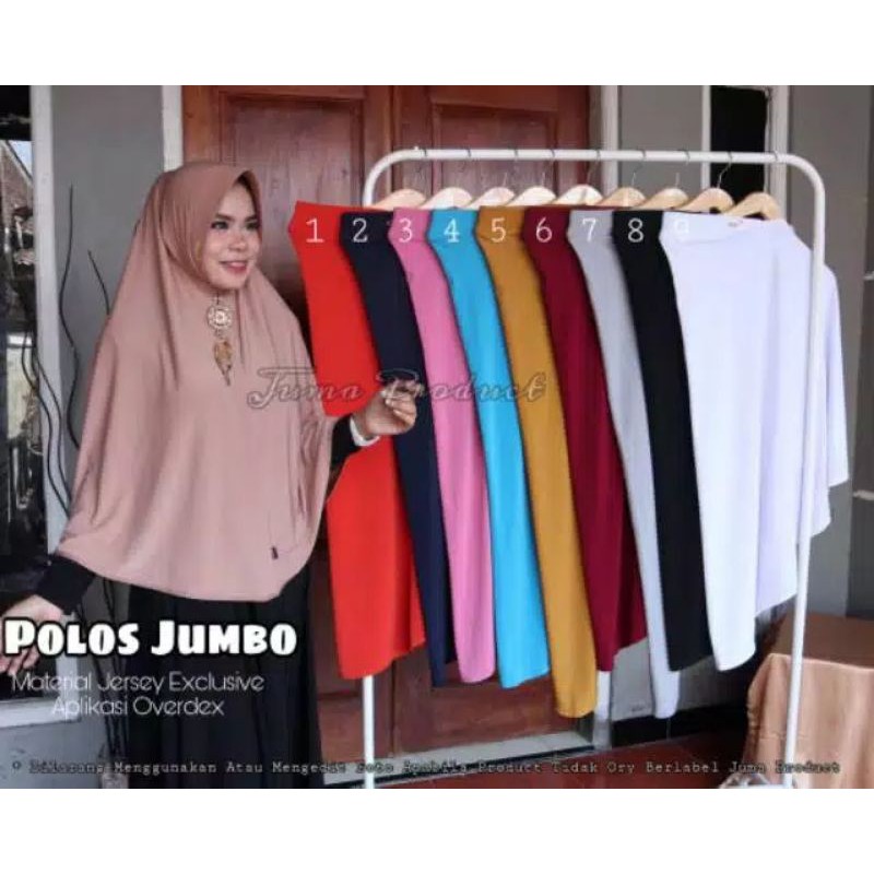 Jilbab / Hijab Juma Polos Jumbo