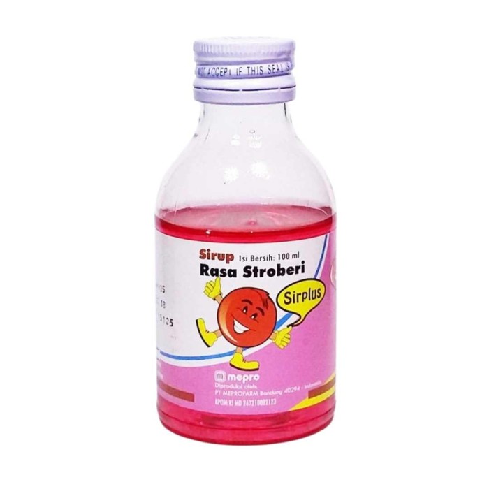 Sirplus Sirup Strawberry