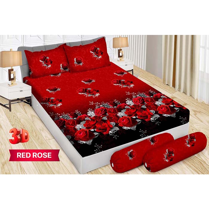 Sprei Bonita Red Rose 160x200